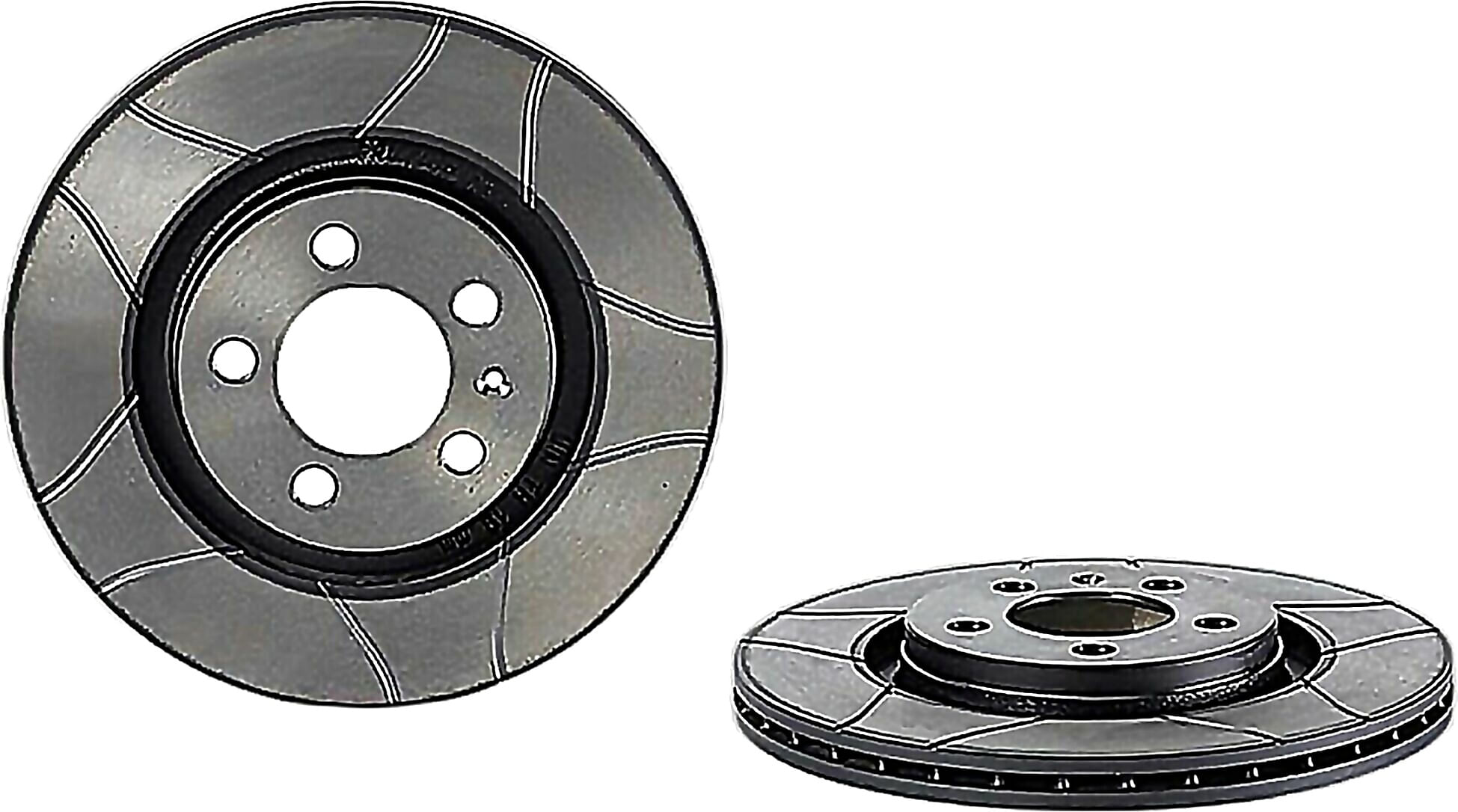 Par De Discos Ranurados Delanteros