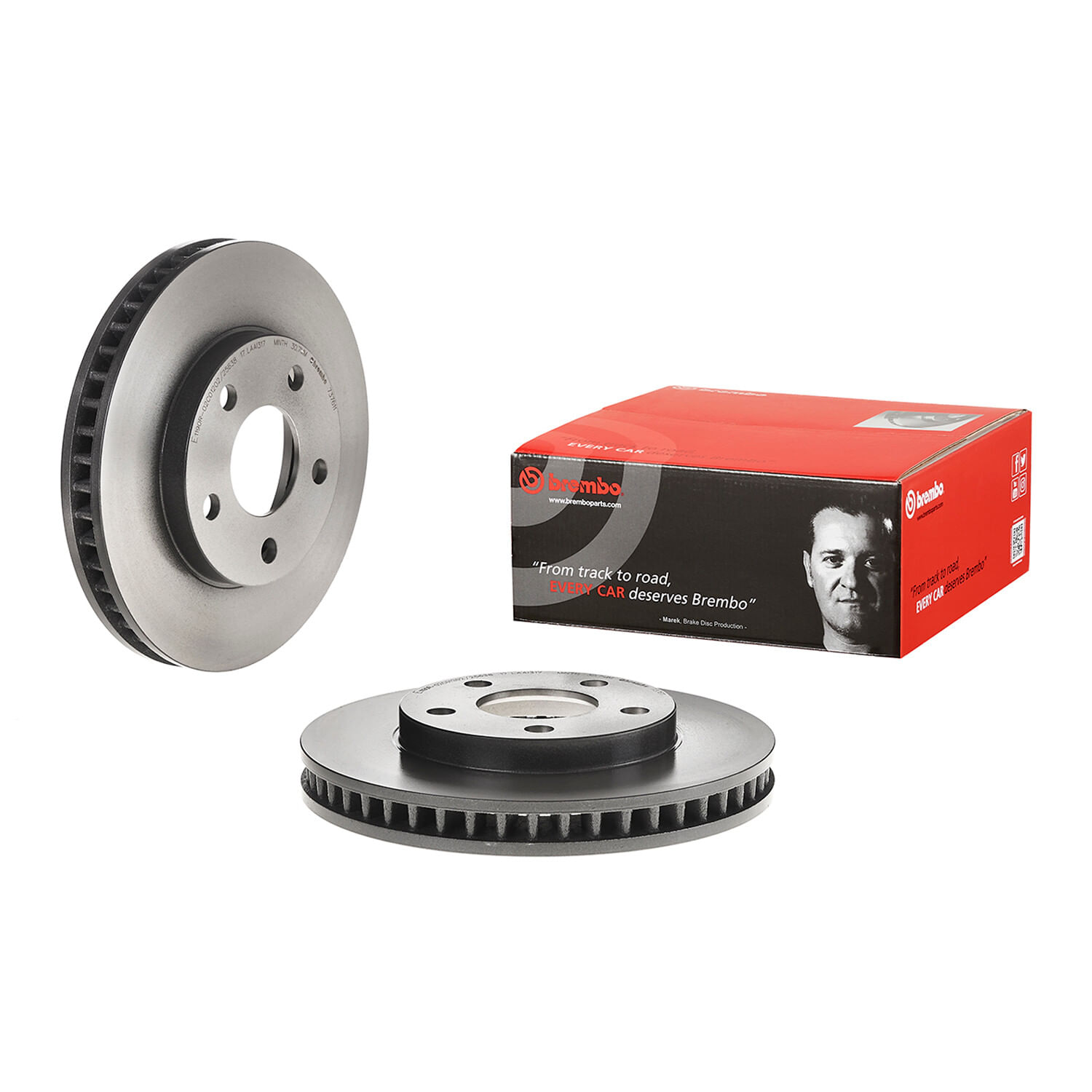 Disco Ventilado Delantero Lado Conductor O Pasajero