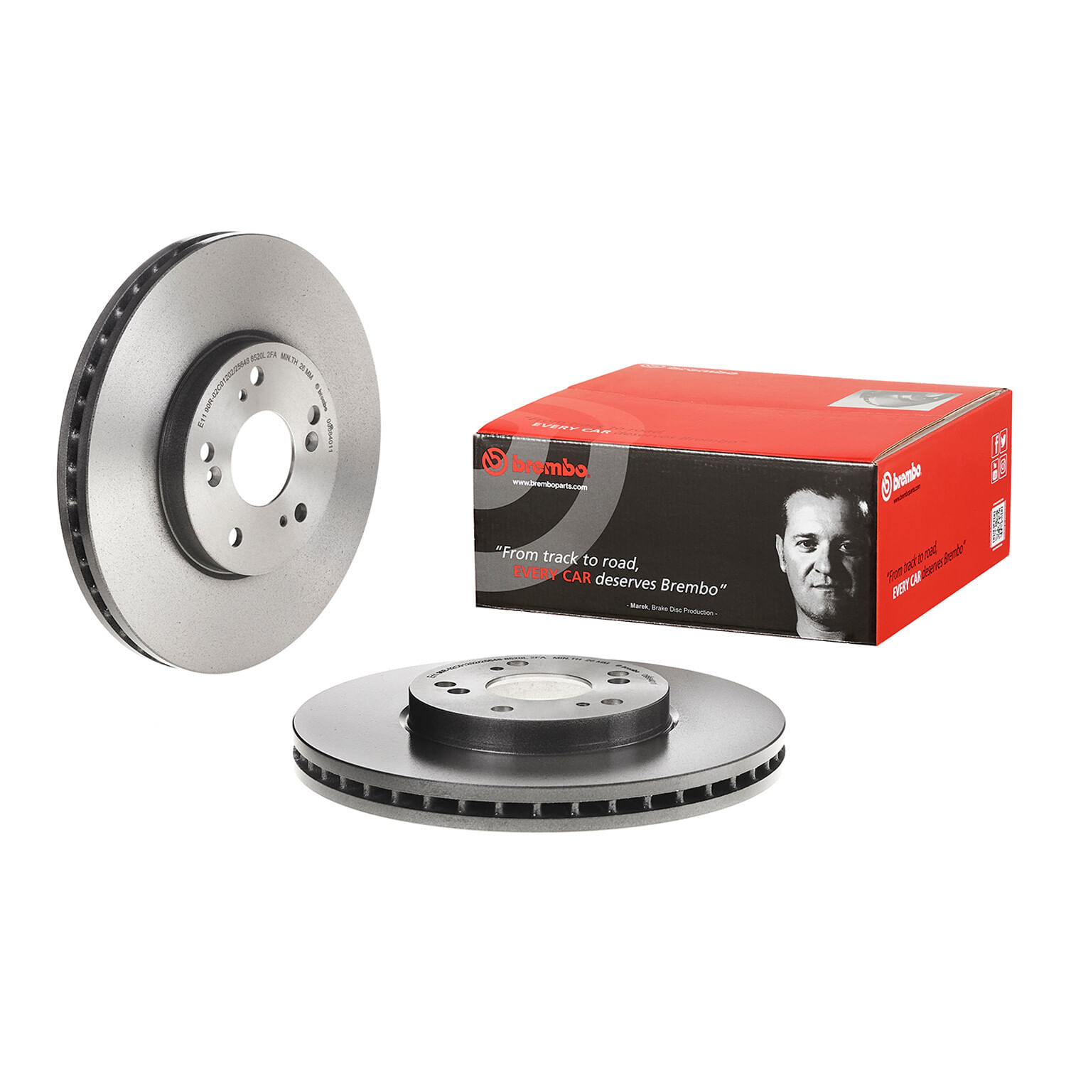 Disco Ventilado Delantero Lado Conductor O Pasajero