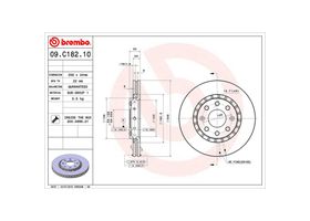 Disco Ventilado Delantero Lado Conductor O Pasajero