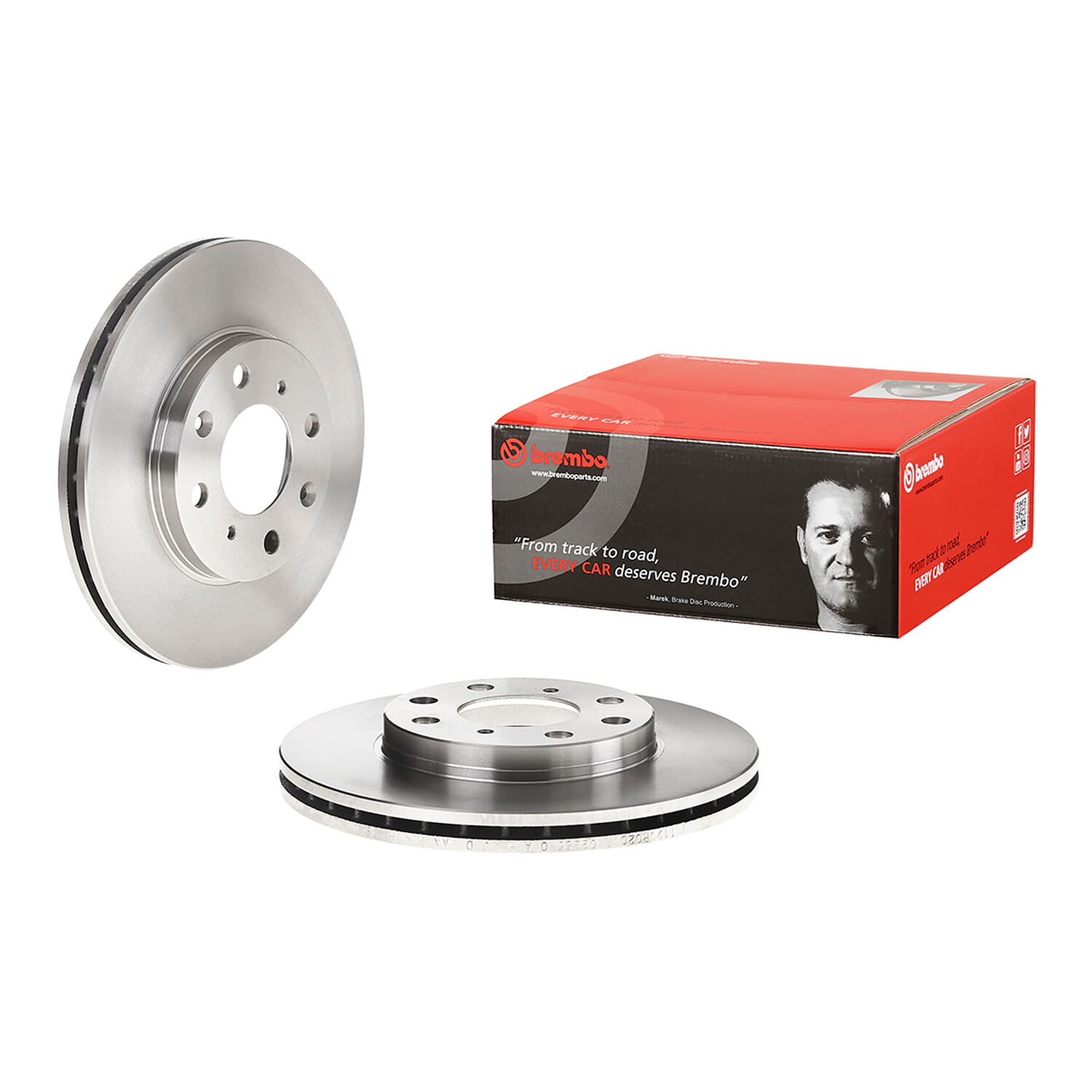 Disco Ventilado Delantero Lado Conductor O Pasajero