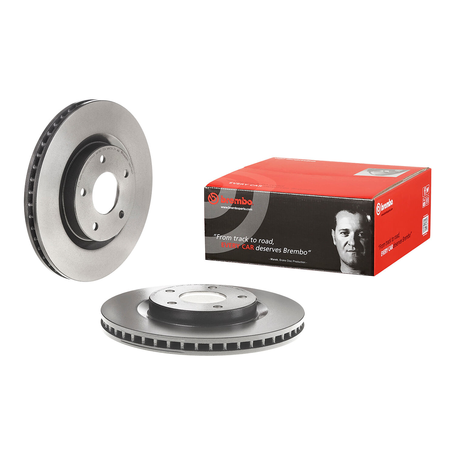 Disco Ventilado Delantero Lado Conductor O Pasajero