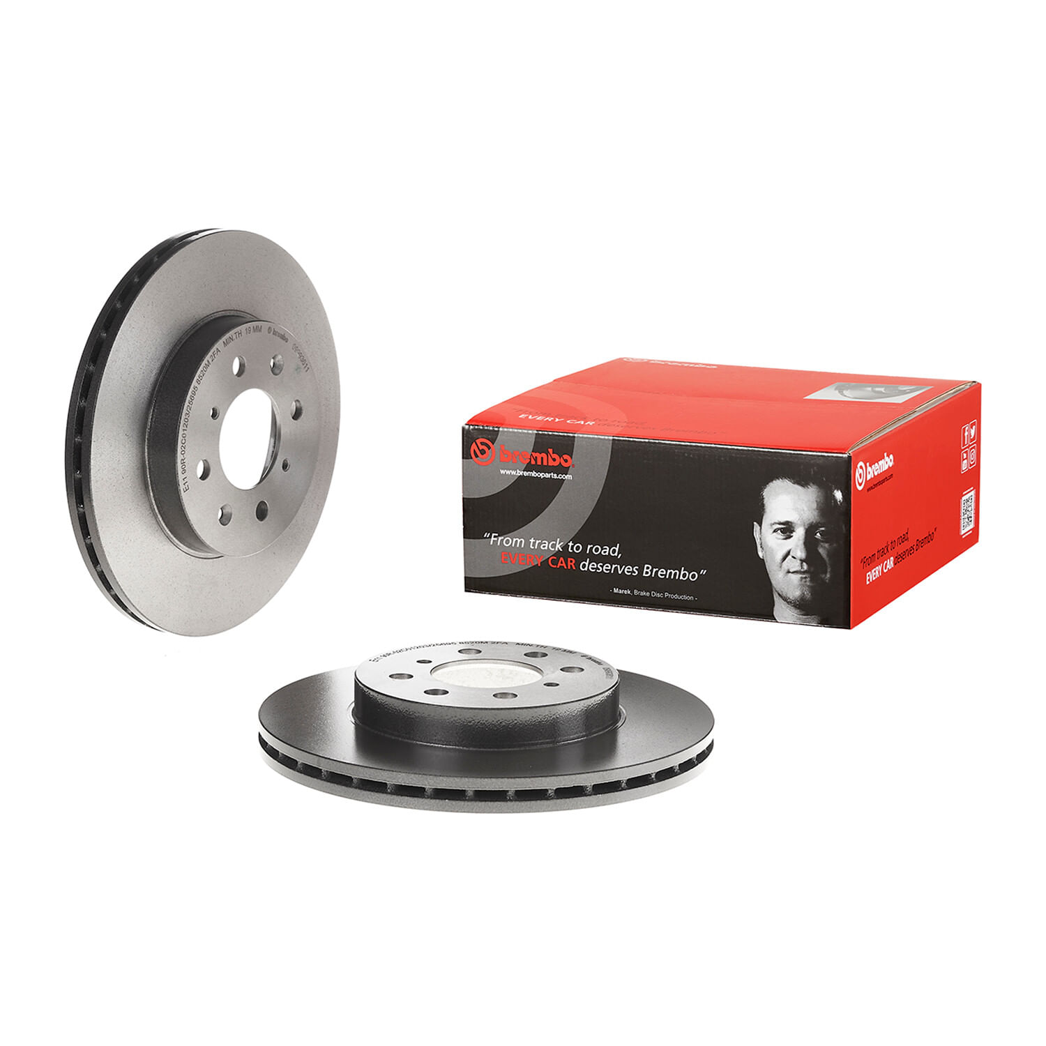 Disco Ventilado Delantero Lado Conductor O Pasajero
