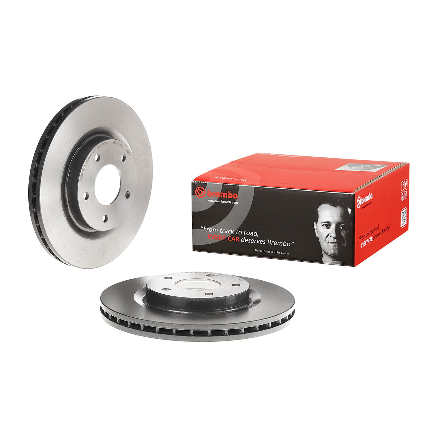 Disco Ventilado Delantero Lado Conductor O Pasajero