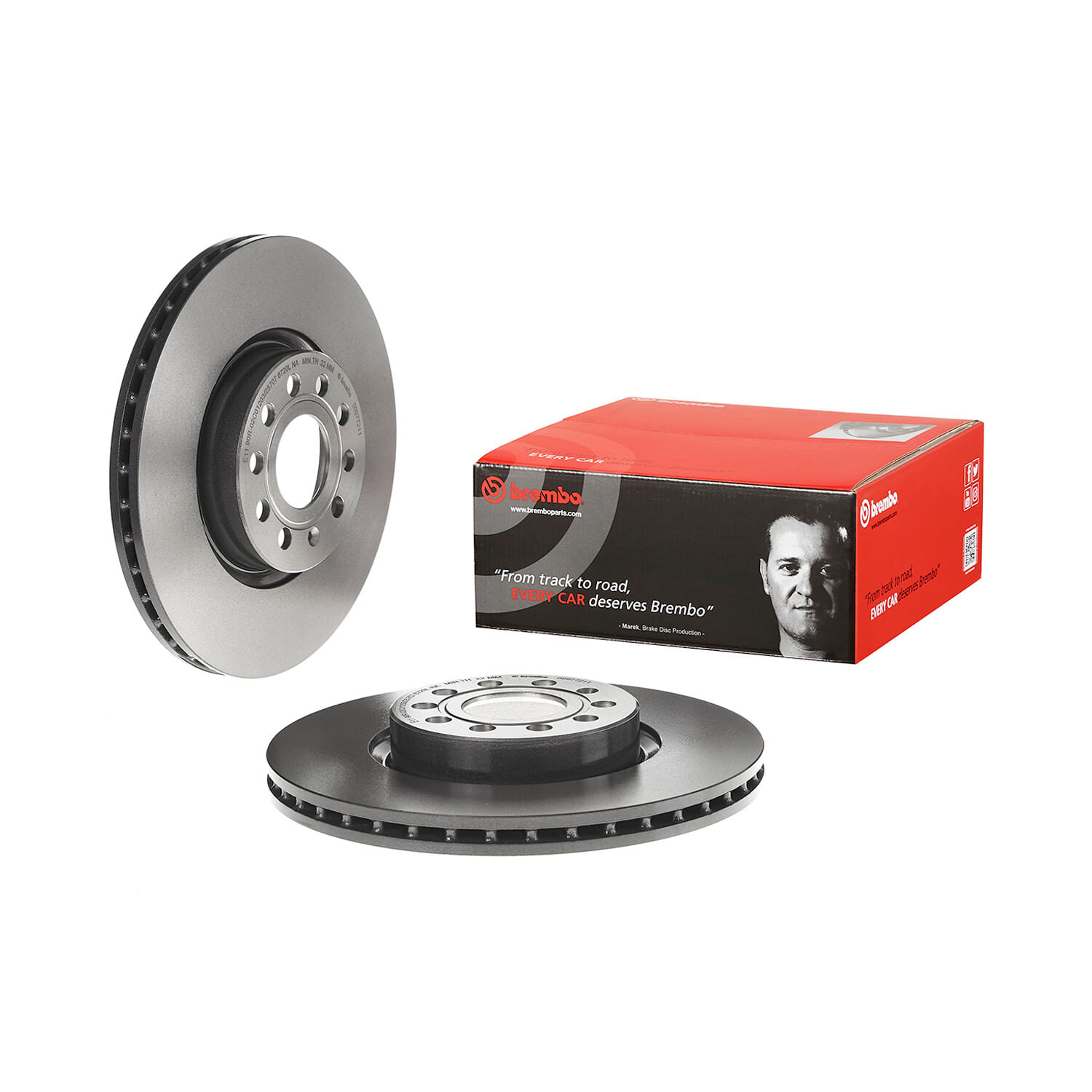 Disco Ventilado Delantero Lado Conductor O Pasajero
