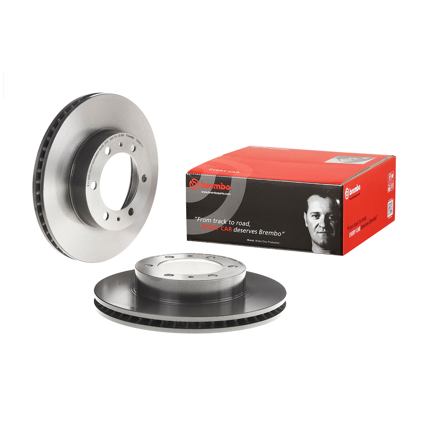 Disco Ventilado Delantero Lado Conductor O Pasajero