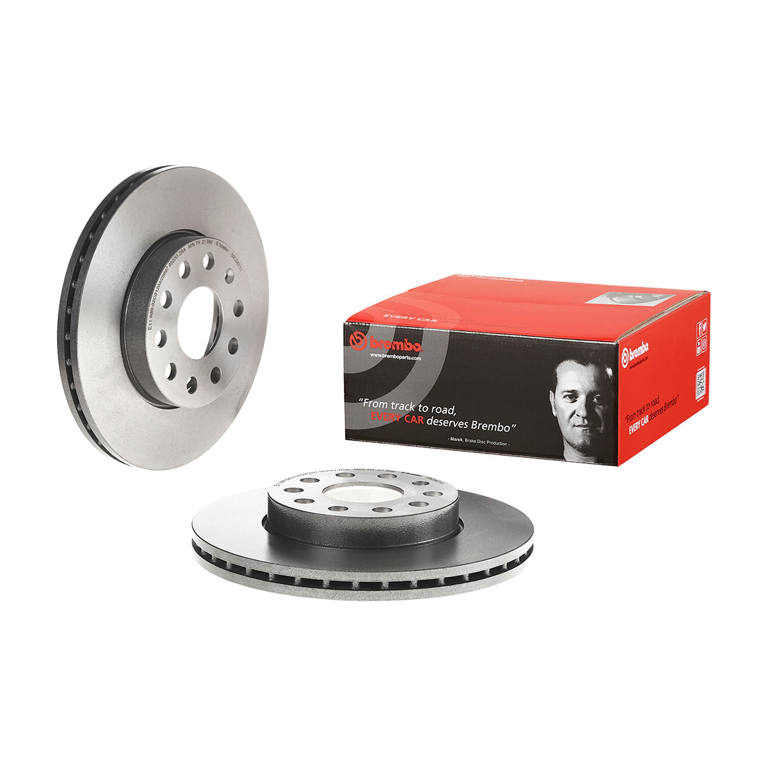 Disco Ventilado Delantero Lado Conductor O Pasajero