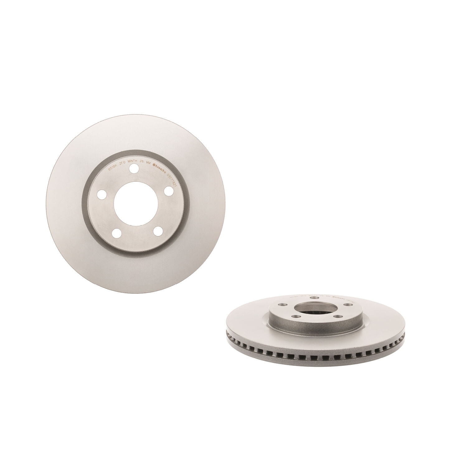 Disco Ventilado Delantero Lado Conductor O Pasajero