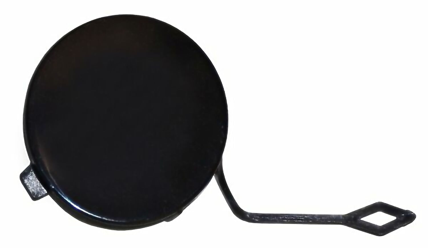 Tapa Defensa Trasera Negra Lado Pasajero