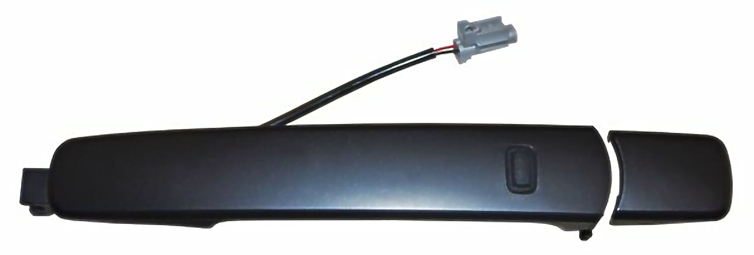 Manija Puerta Exterior Delantera Liso Negro Con Sensor Lado Pasajero