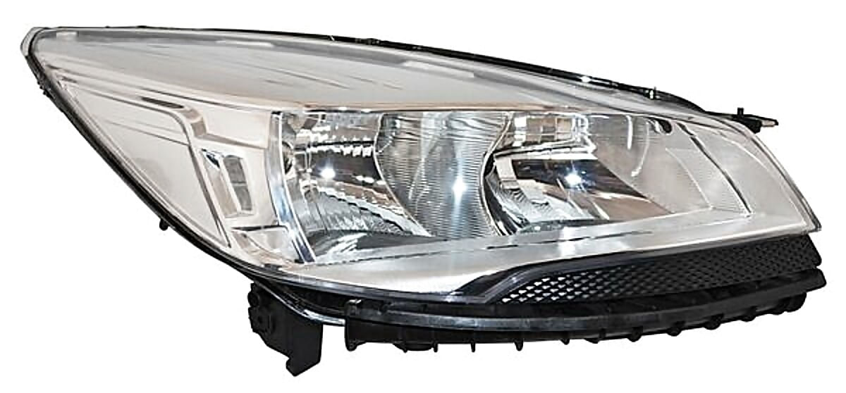 Faro Con Reflejante Blanco Lado Pasajero