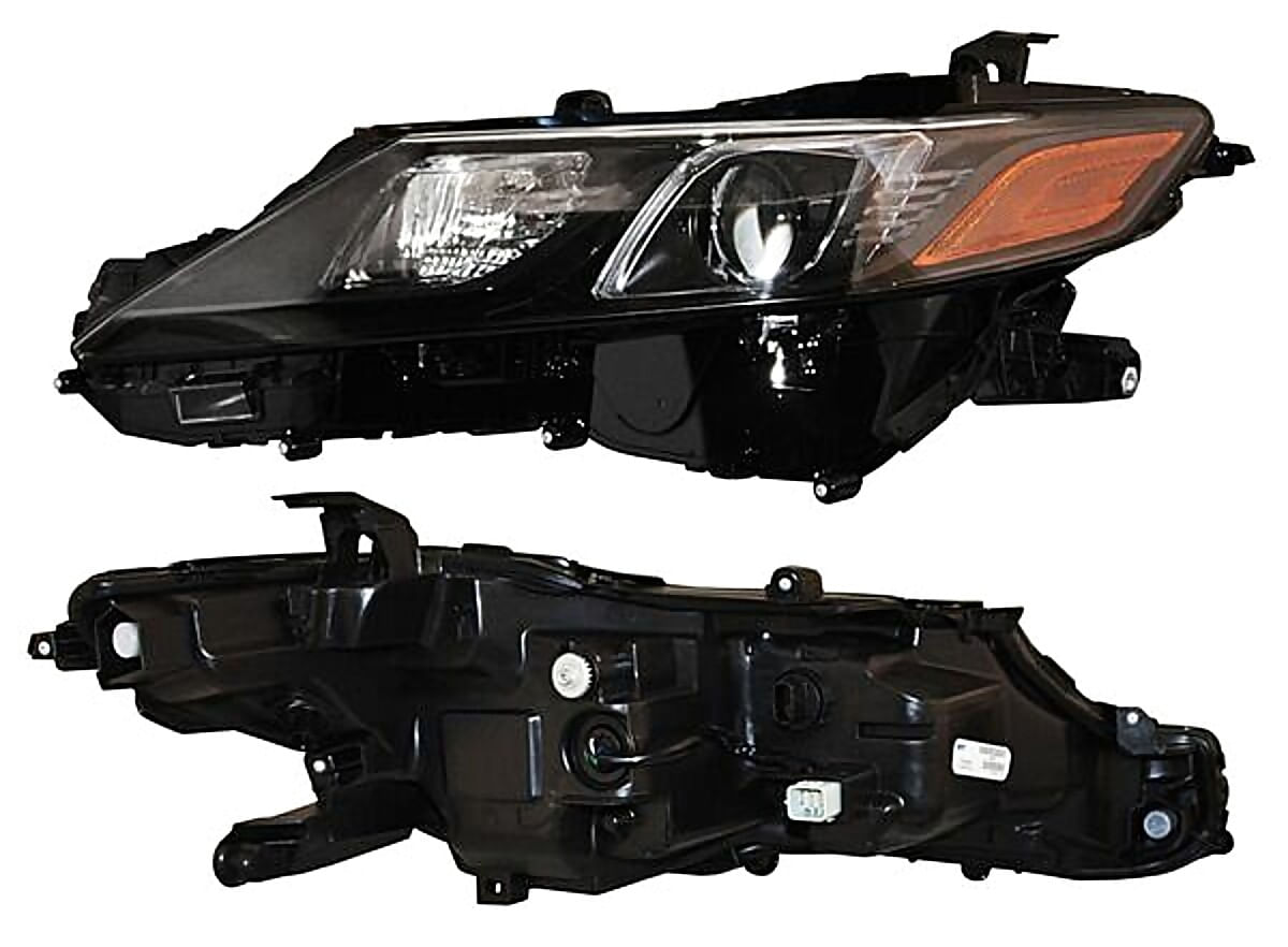 Faro Filo Negro Con Leds Lado Conductor