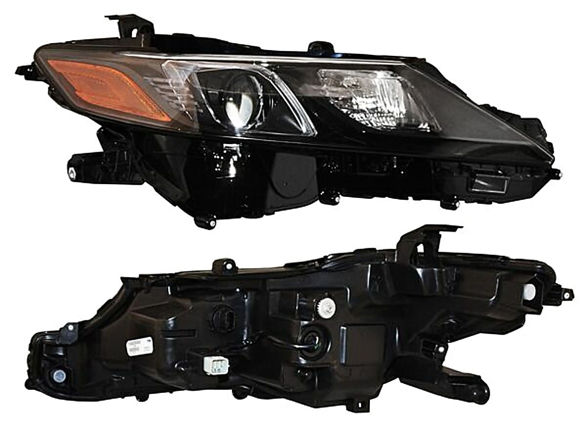 Faro Filo Negro Con Leds Lado Pasajero