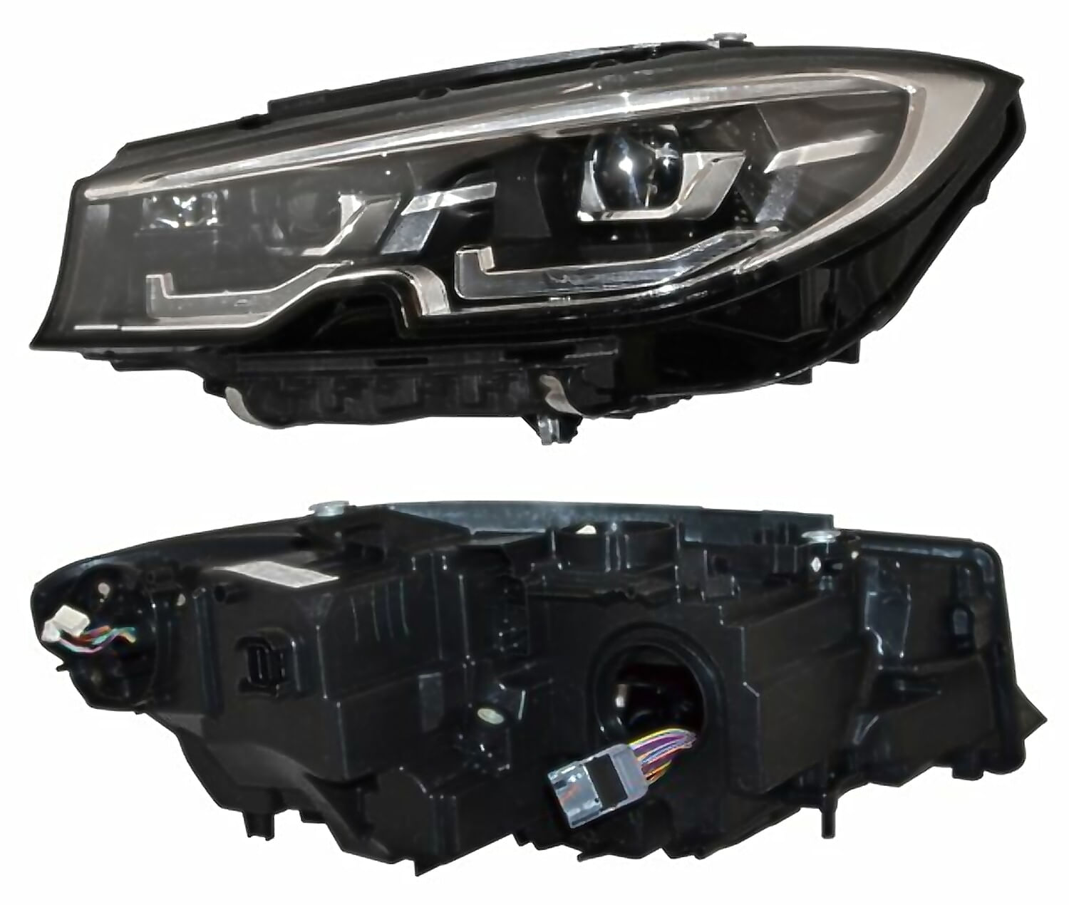 Faro Con Leds Con Motor Lado Conductor