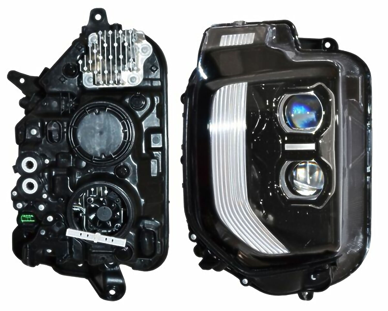 Faro Con Leds Lado Conductor