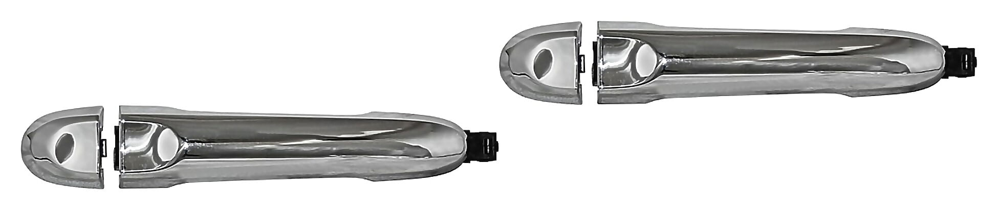 Par De Manijas De Puertas Exteriores Traseras Cromado