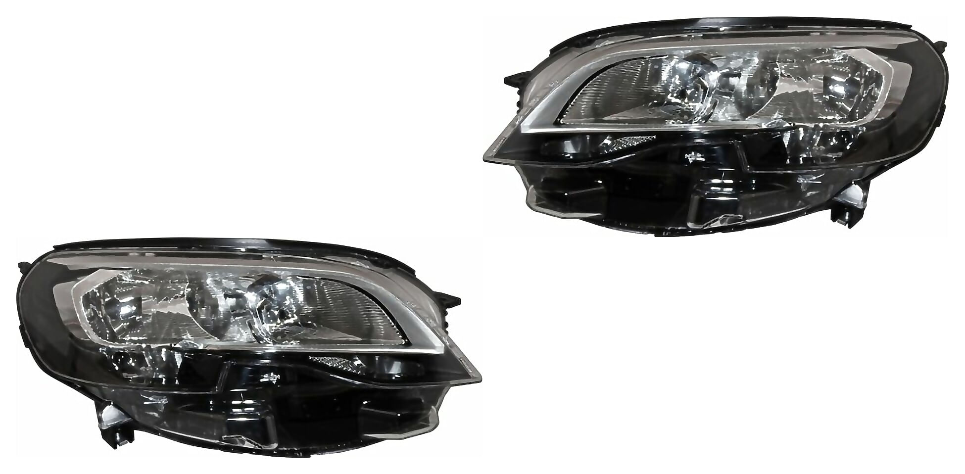 Par De Faros Con Motor