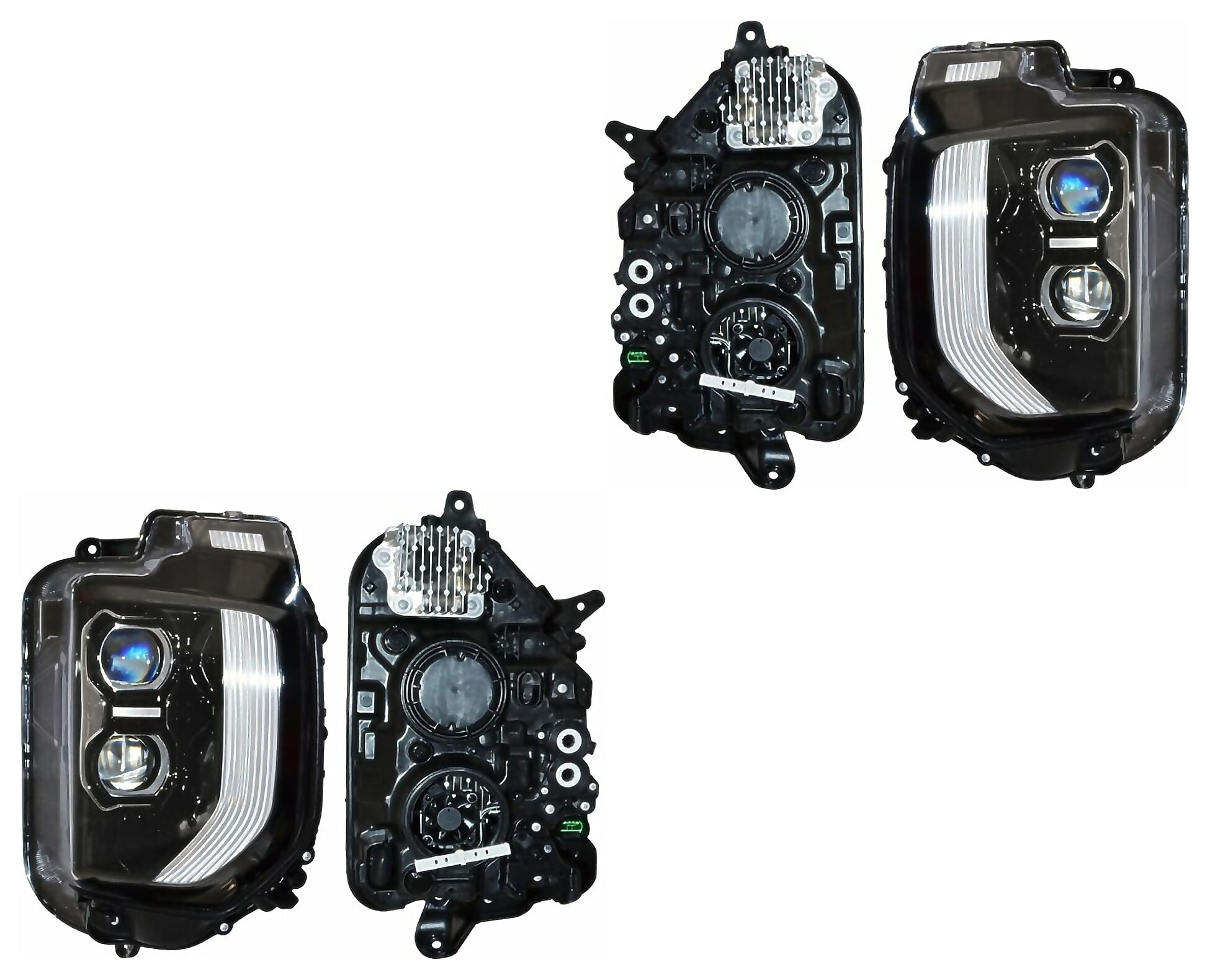 Par De Faros Con Leds