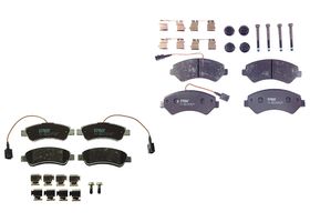 Kit De Balatas Bajos Metales Delanteras Y Traseras