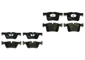 Kit De Balatas Bajos Metales Delanteras Y Traseras