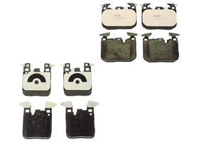 Kit De Balatas Bajos Metales Delanteras Y Traseras