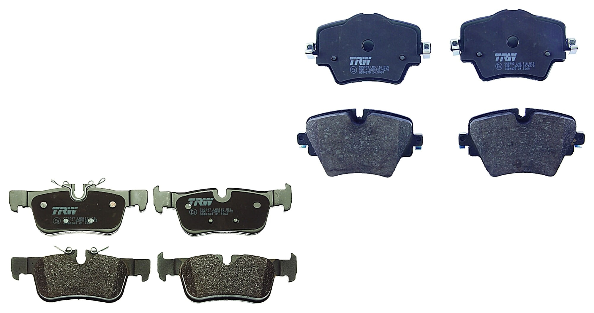 Kit De Balatas Bajos Metales Delanteras Y Traseras