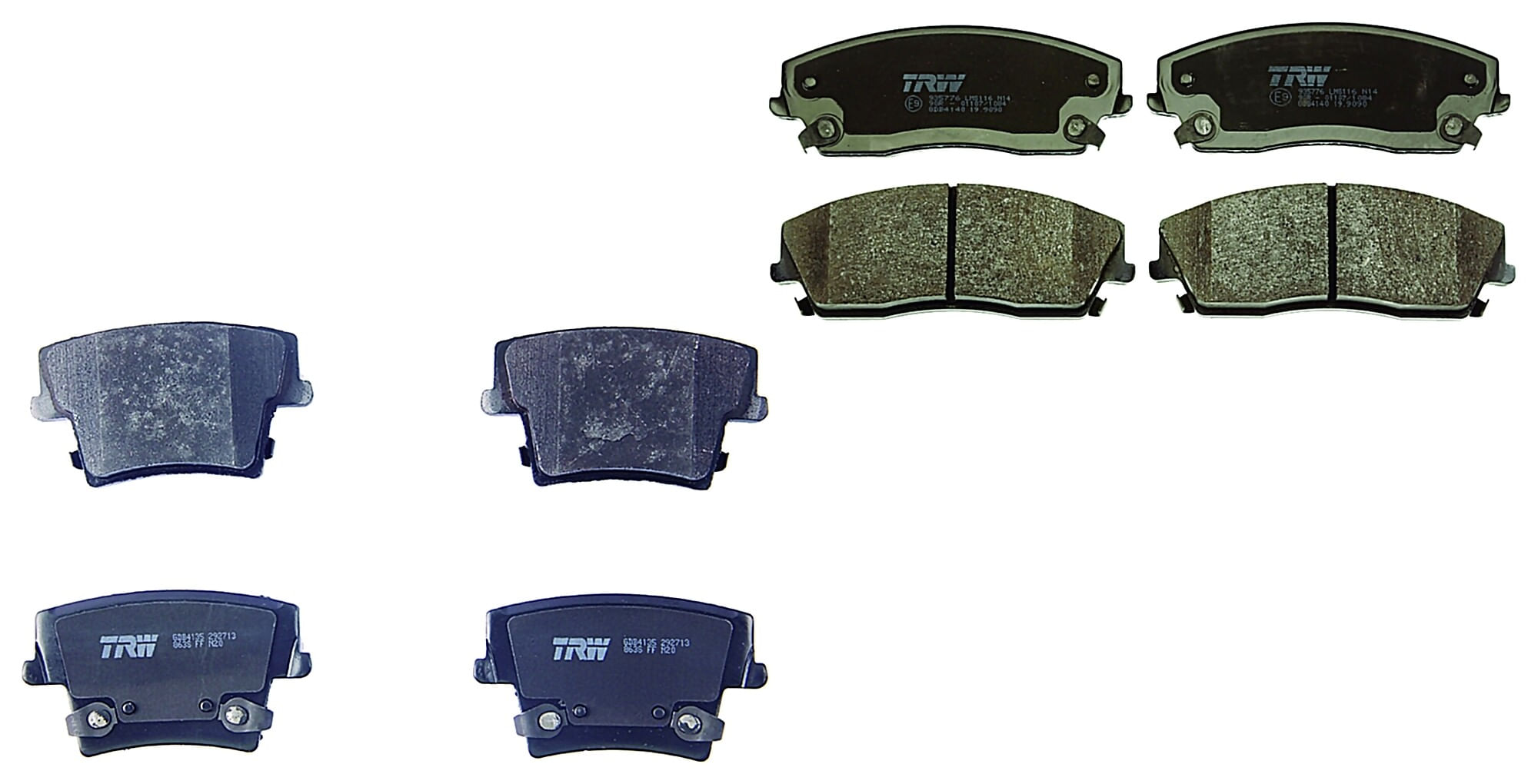 Kit De Balatas Bajos Metales Delanteras Y Traseras