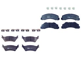 Kit De Balatas Ceramicas Delanteras Y Traseras