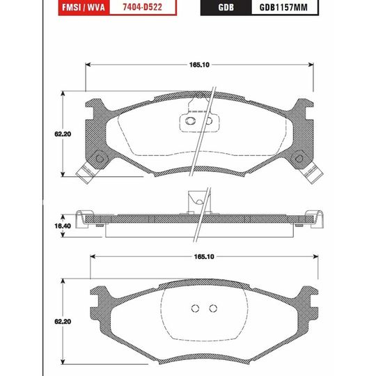 trw-balatas-semimetalicas-delanteras-chrysler-lebaron-1991-1995-lebaron-0