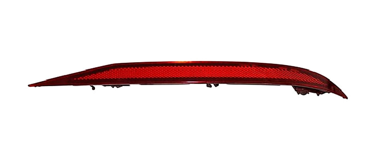Cuarto Reflejante Trasero Rojo Lado Pasajero
