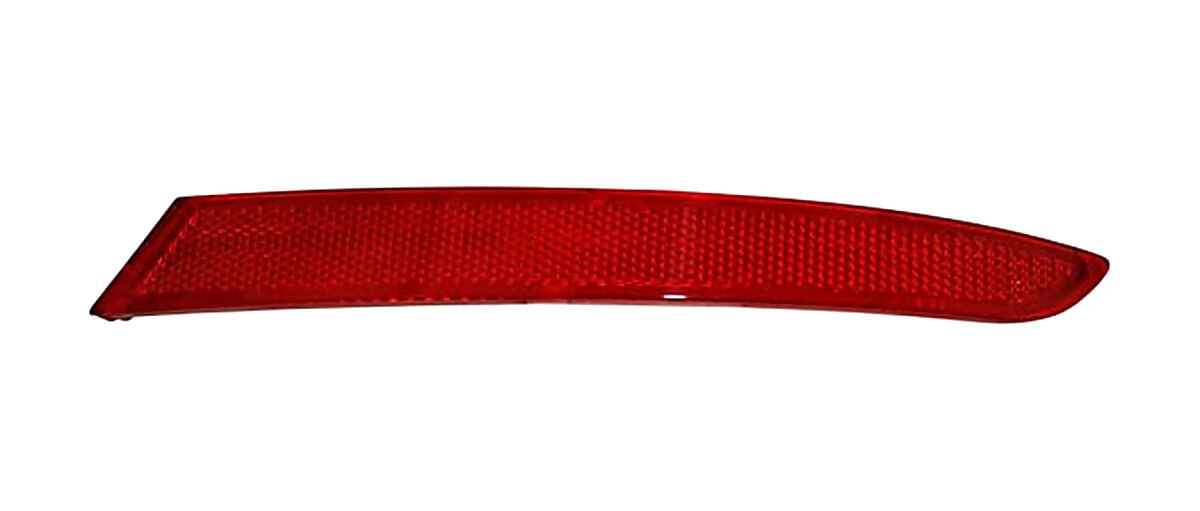 Cuarto Reflejante Trasero Rojo Lado Pasajero
