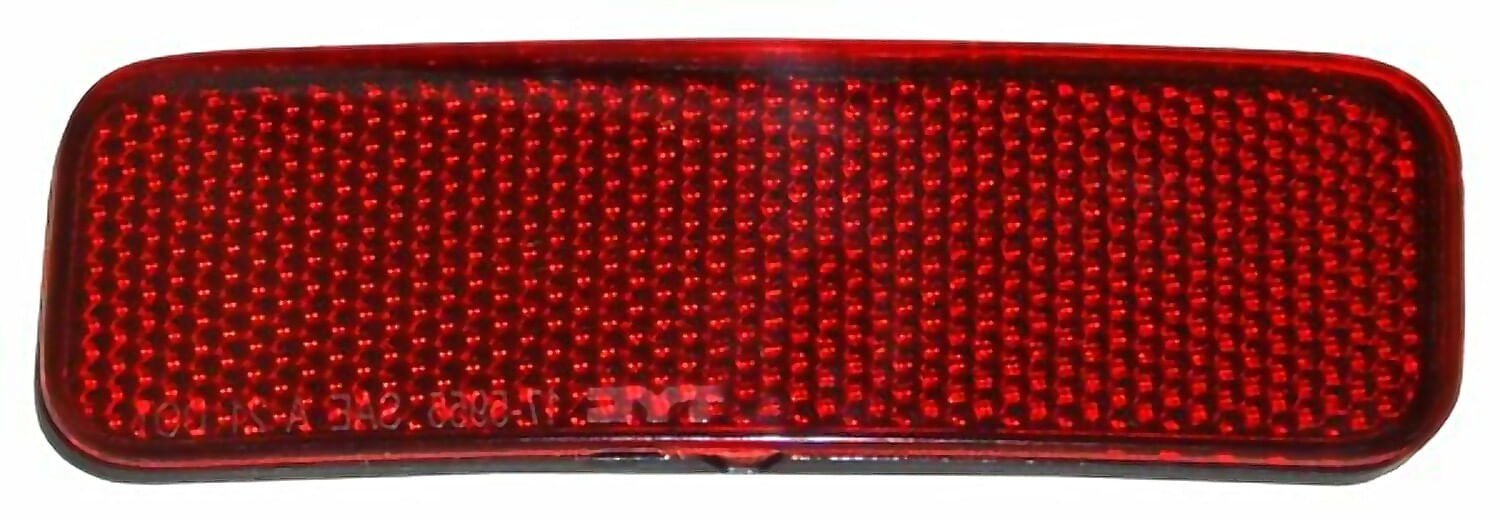 Cuarto Reflejante Trasero Lateral Rojo Lado Conductor