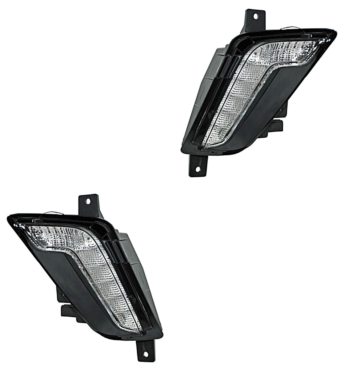Par De Cuartos Leds Delanteros