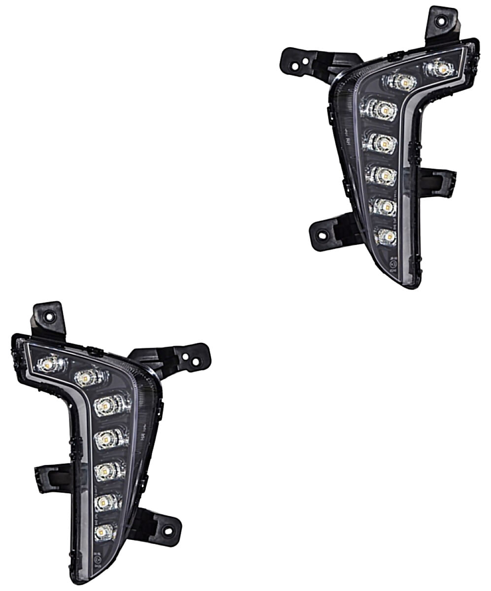 Par De Cuartos Leds Delanteros