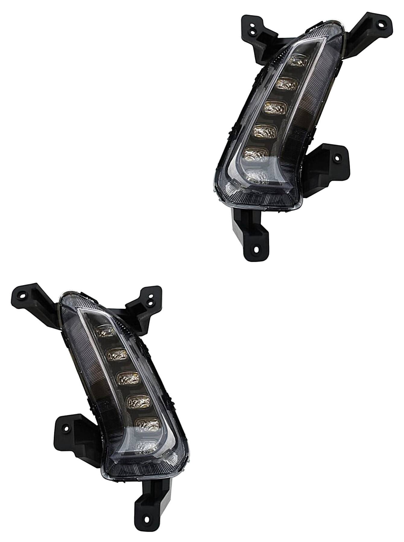 Par De Cuartos Leds Delanteros