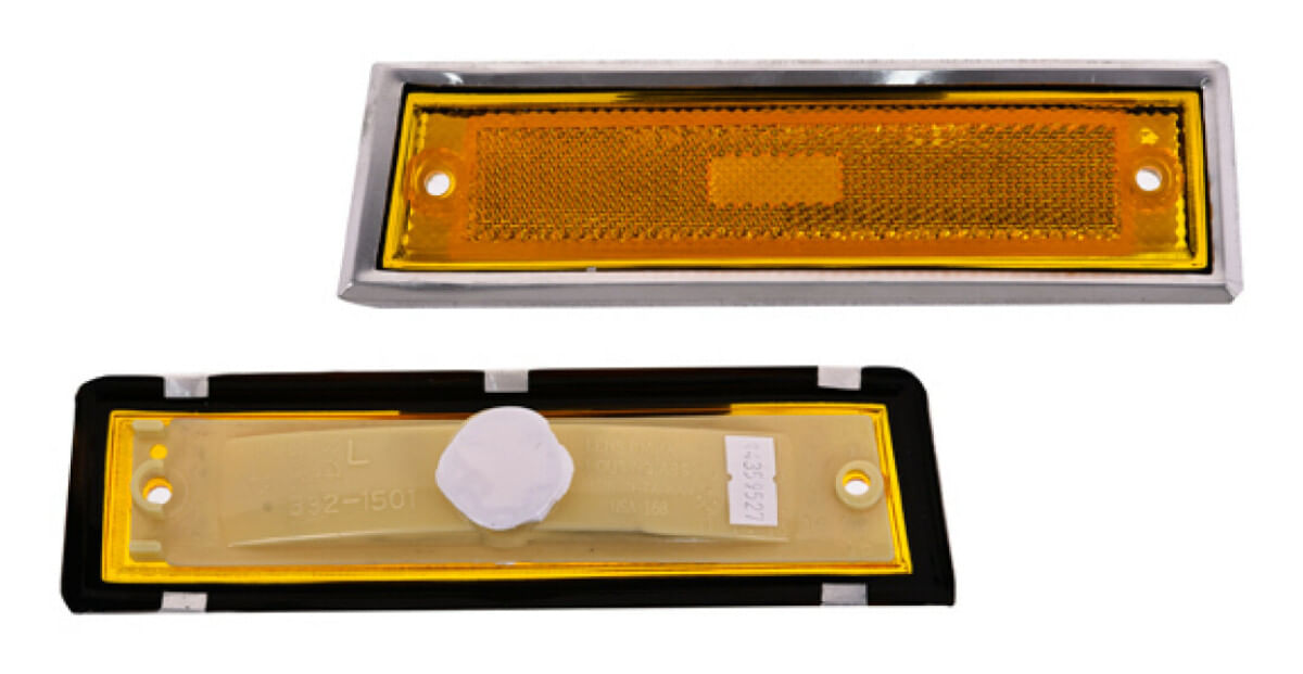 Cuarto Delantero Lateral Filo Cromado Sin Foco Lado Conductor