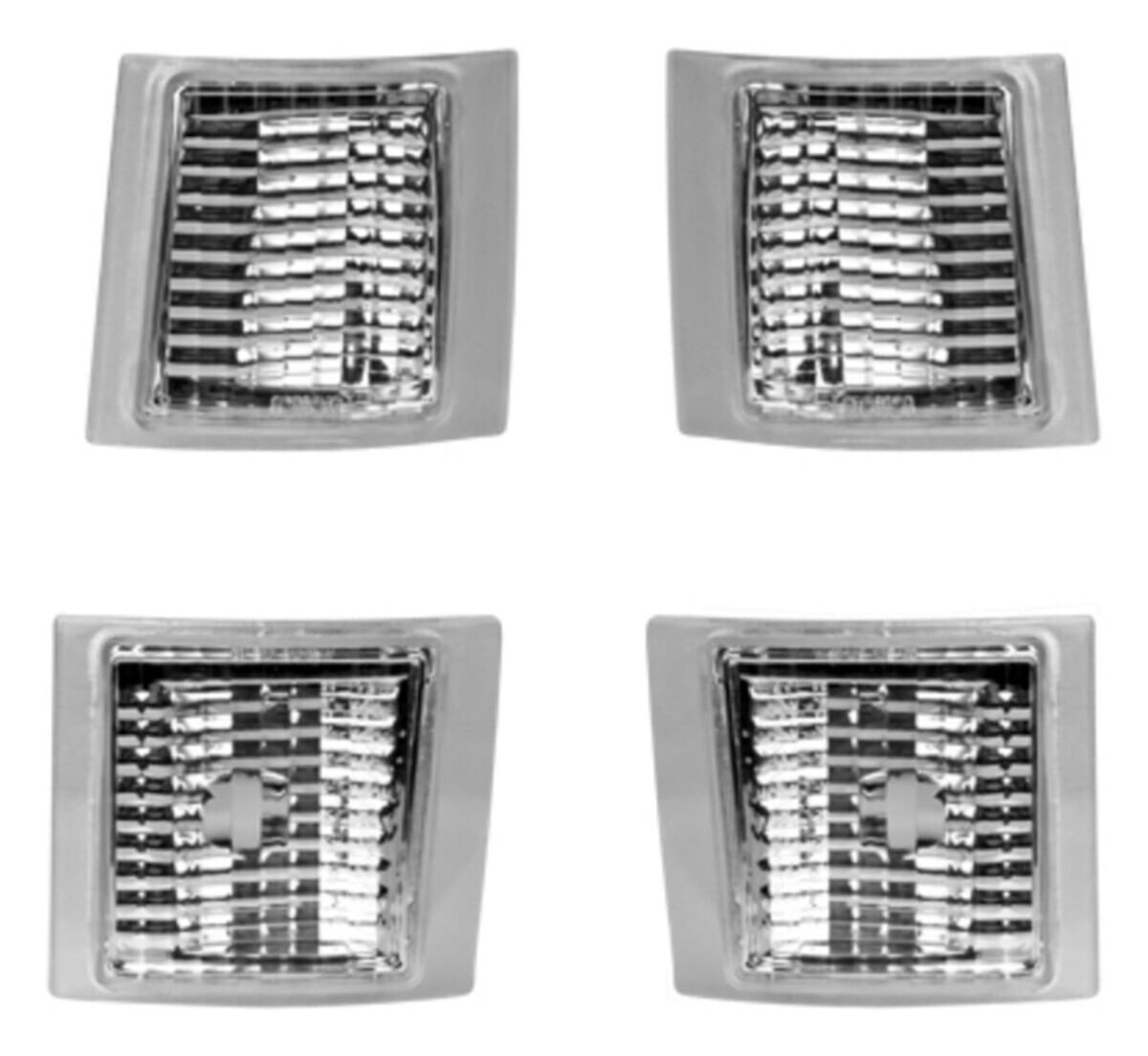Juego De Cuartos Delanteros Cristal