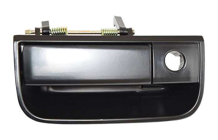 Manija Tapa Batea Lisa Negra C/Hoyo P/Llave