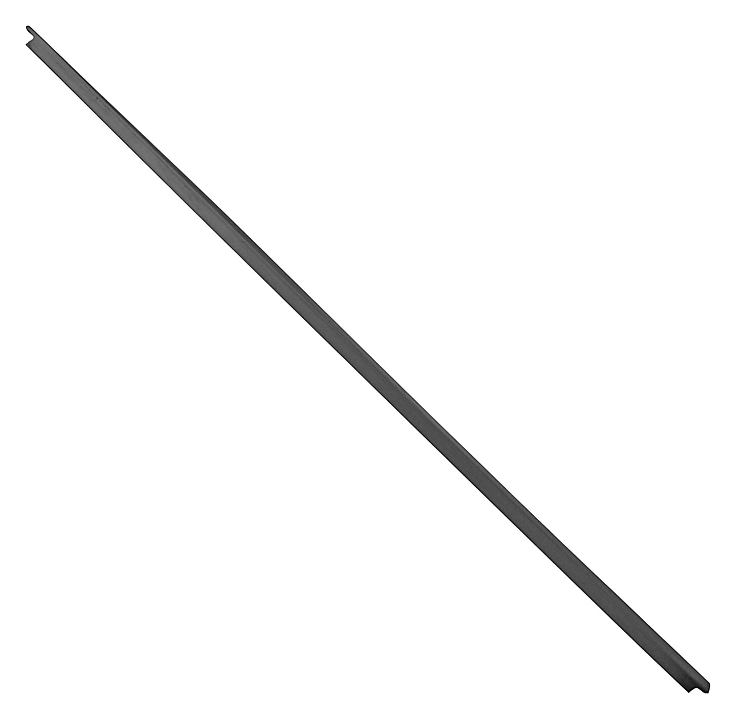 Moldura Para Botagua Delantera Exterior Negra Lado Pasajero