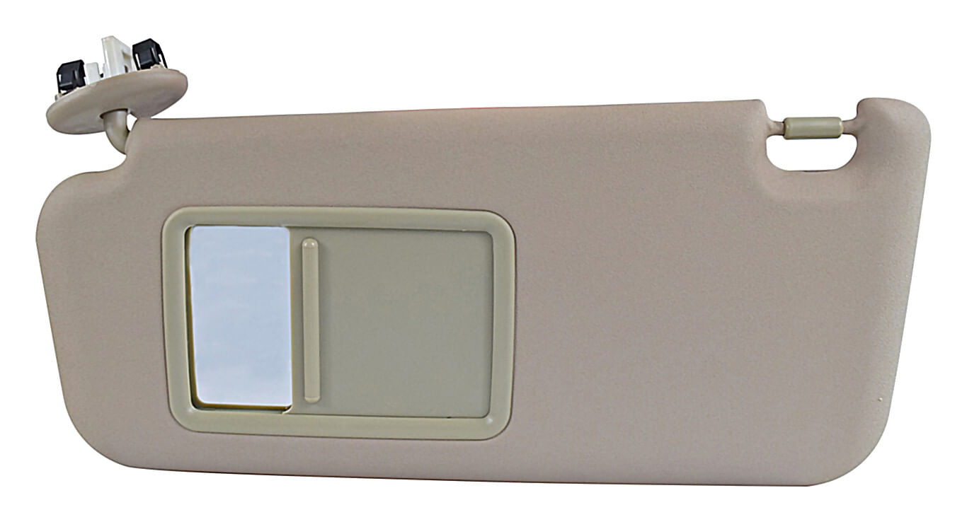 Visera Beige Con Espejo Plástico Lado Conductor