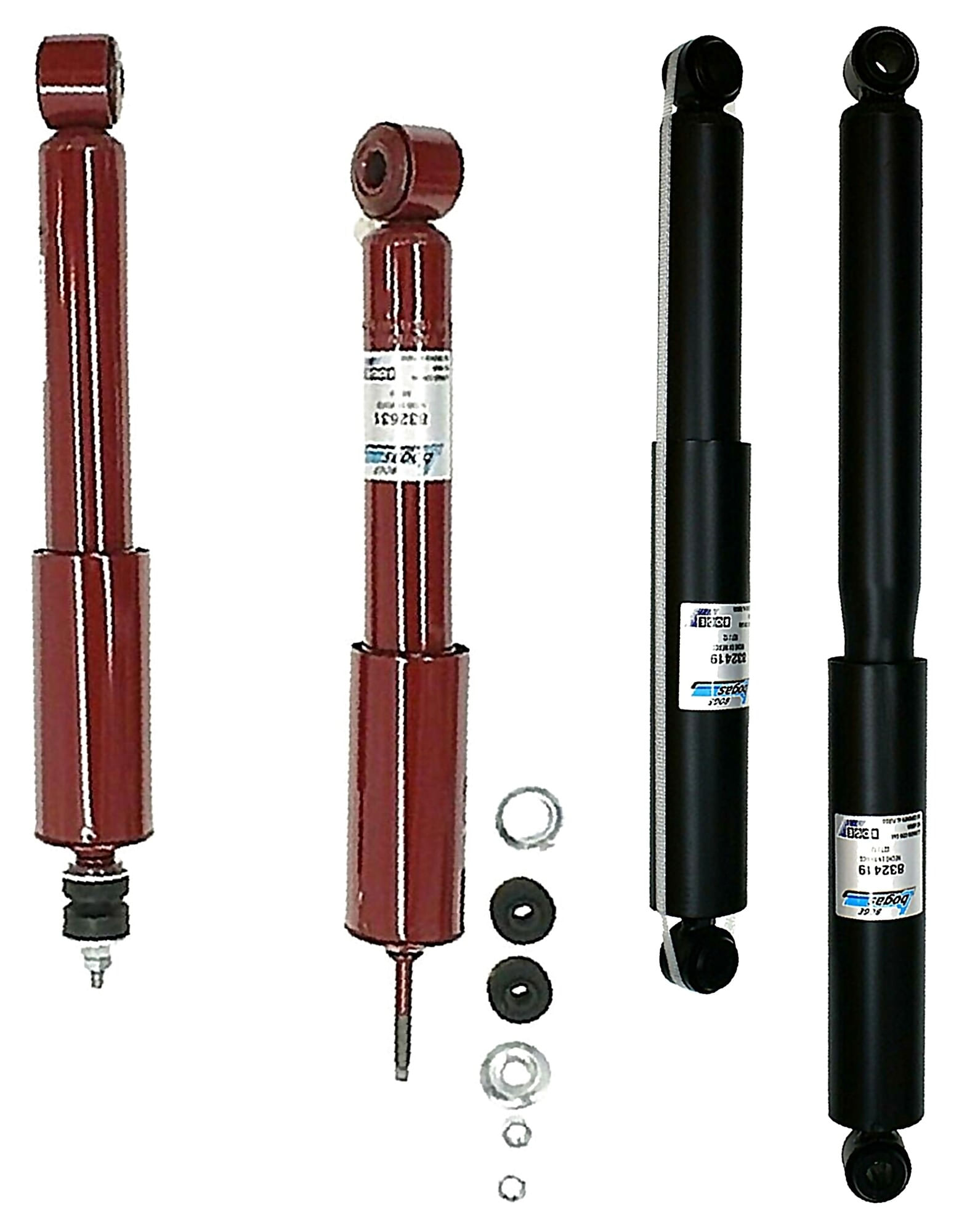 Kit De 4 Amortiguadores Gas Bogas