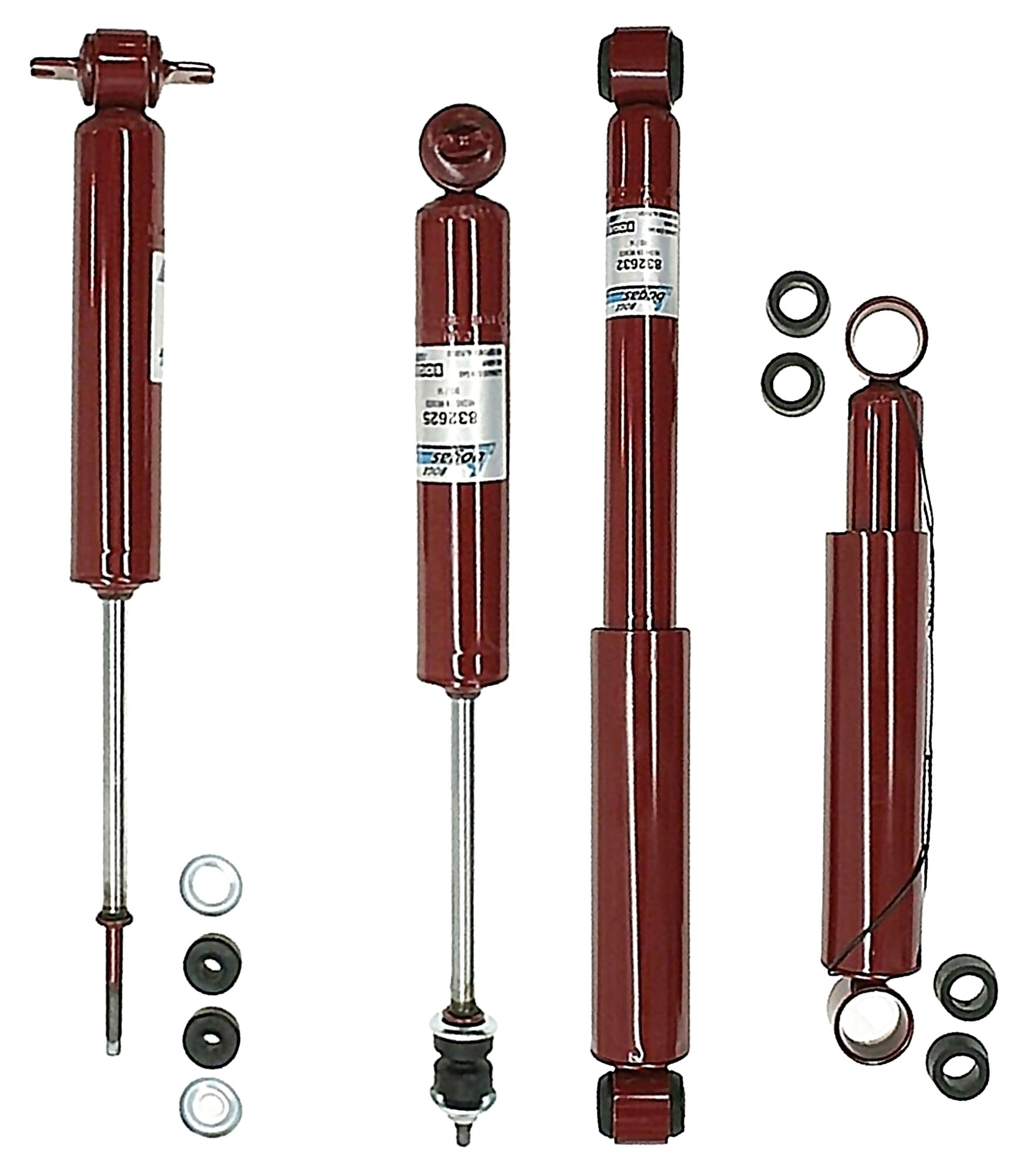 Kit De 4 Amortiguadores Gas Bogas 4WD, RWD