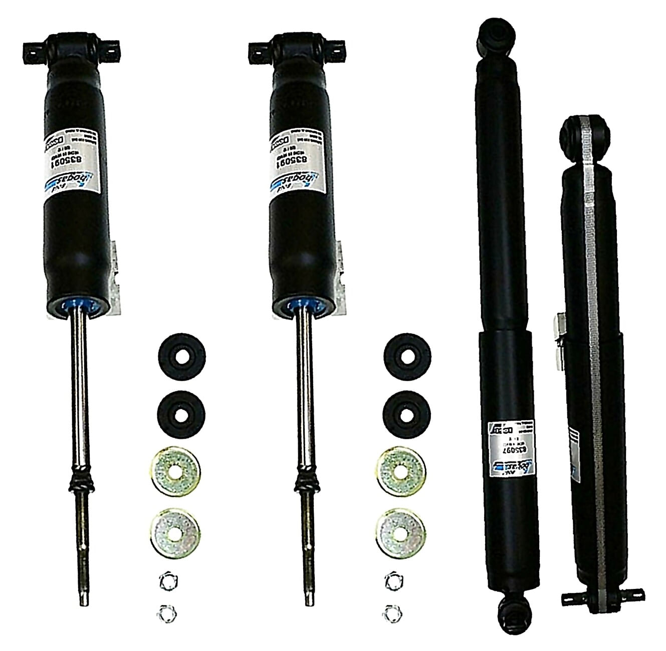 Kit De 4 Amortiguadores Gas Bogas