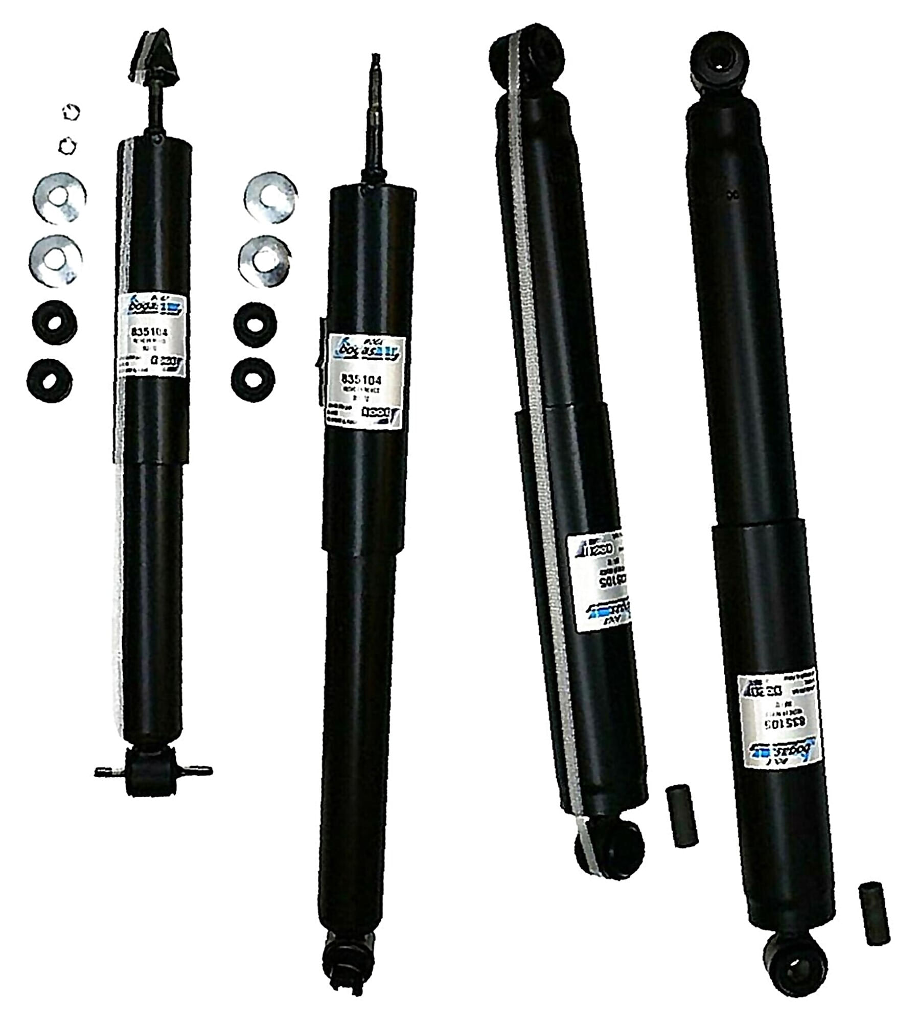 Kit De 4 Amortiguadores Gas Bogas 4WD, AWD, RWD