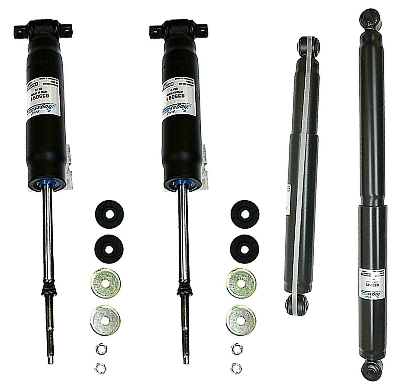 Kit De 4 Amortiguadores Gas Bogas 4WD