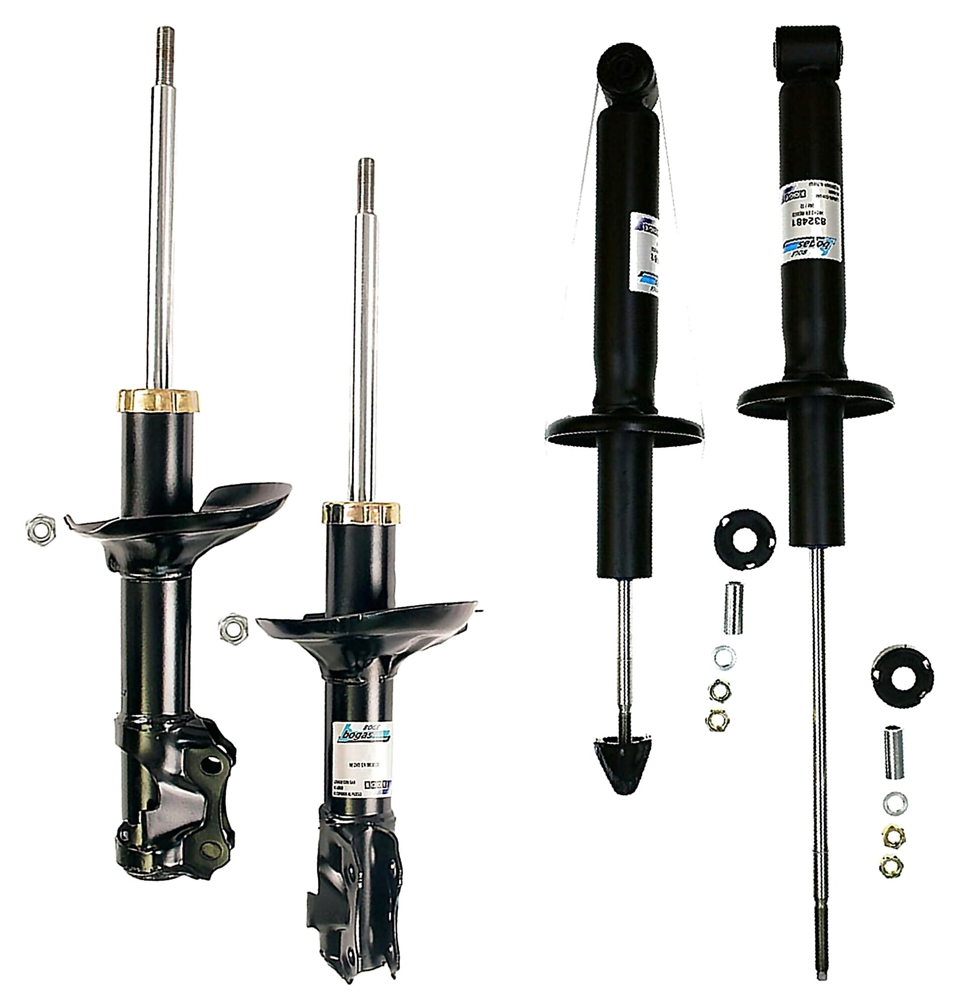 Kit De 4 Amortiguadores Gas Bogas FWD