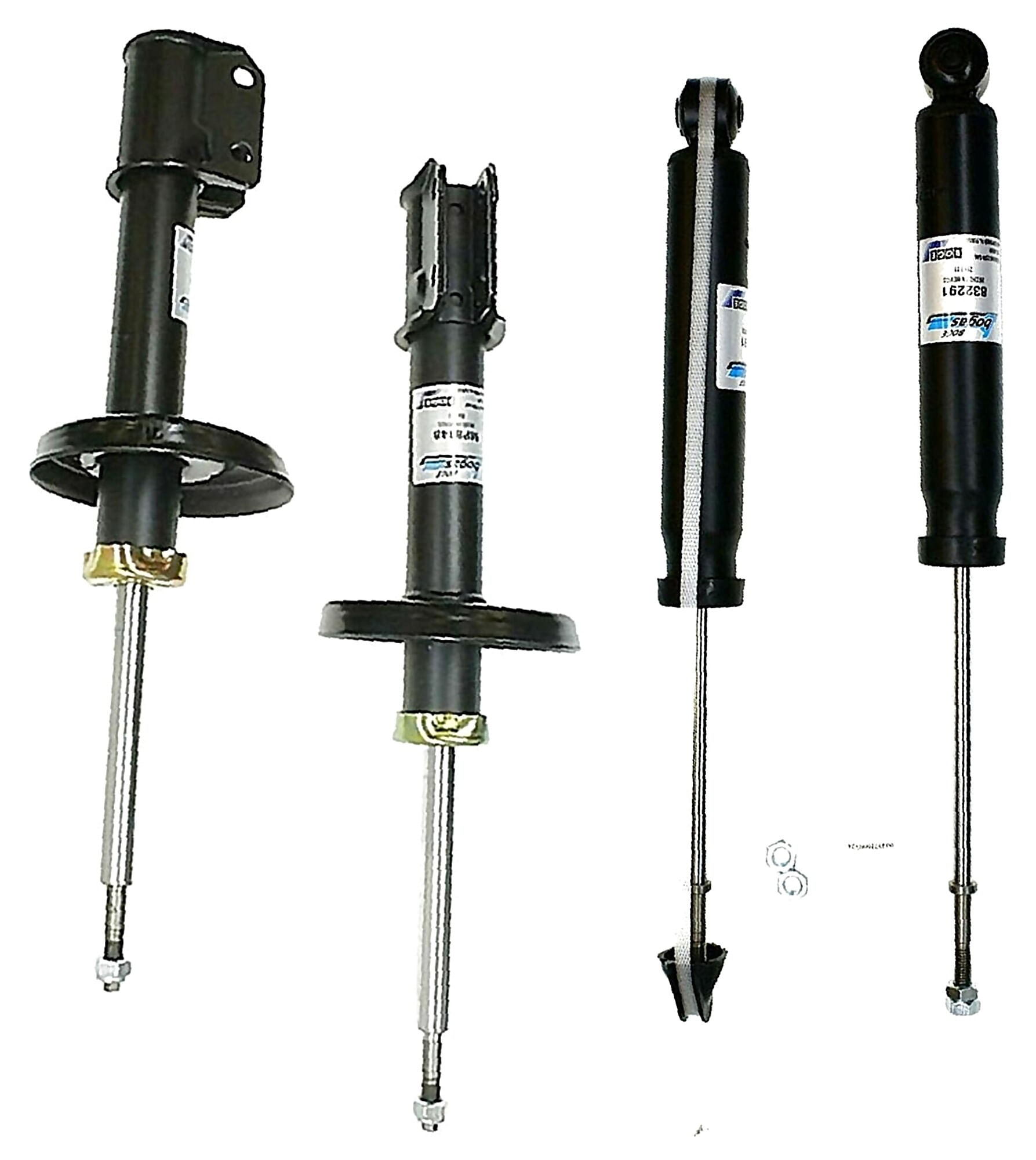 Kit De 4 Amortiguadores Gas Bogas