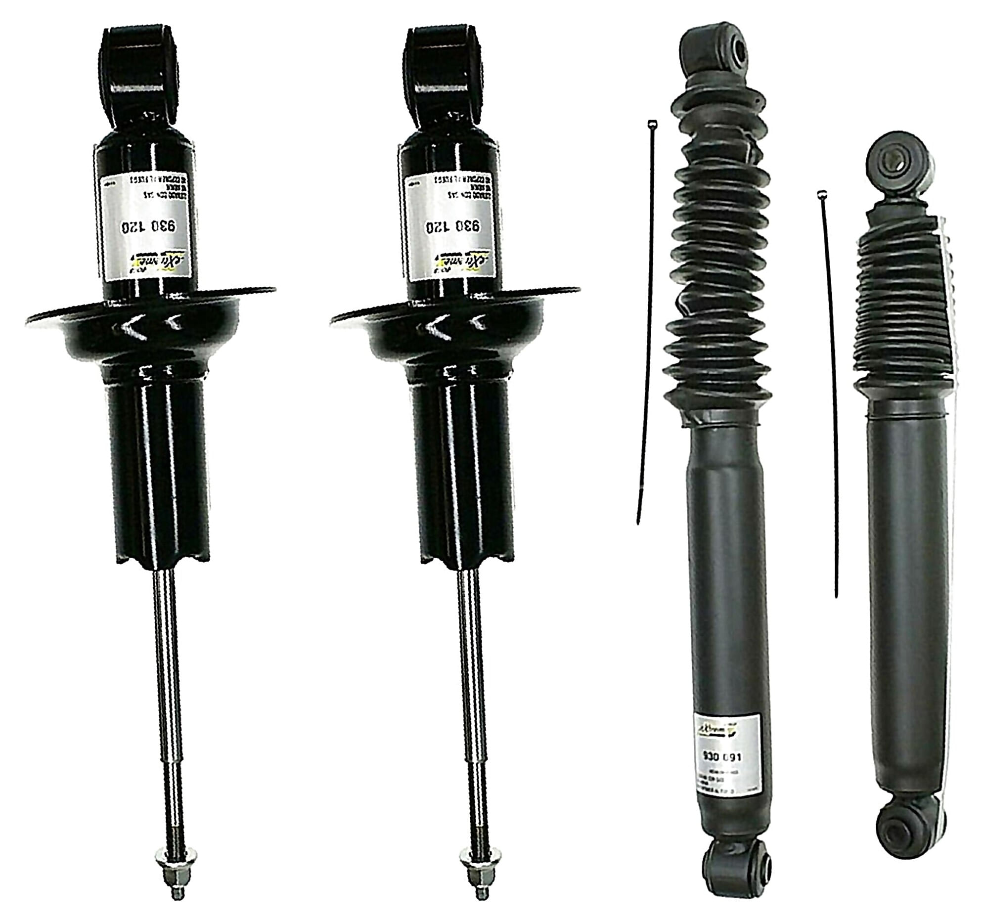 Kit De 4 Amortiguadores Gas eXtreme 4WD, AWD, RWD