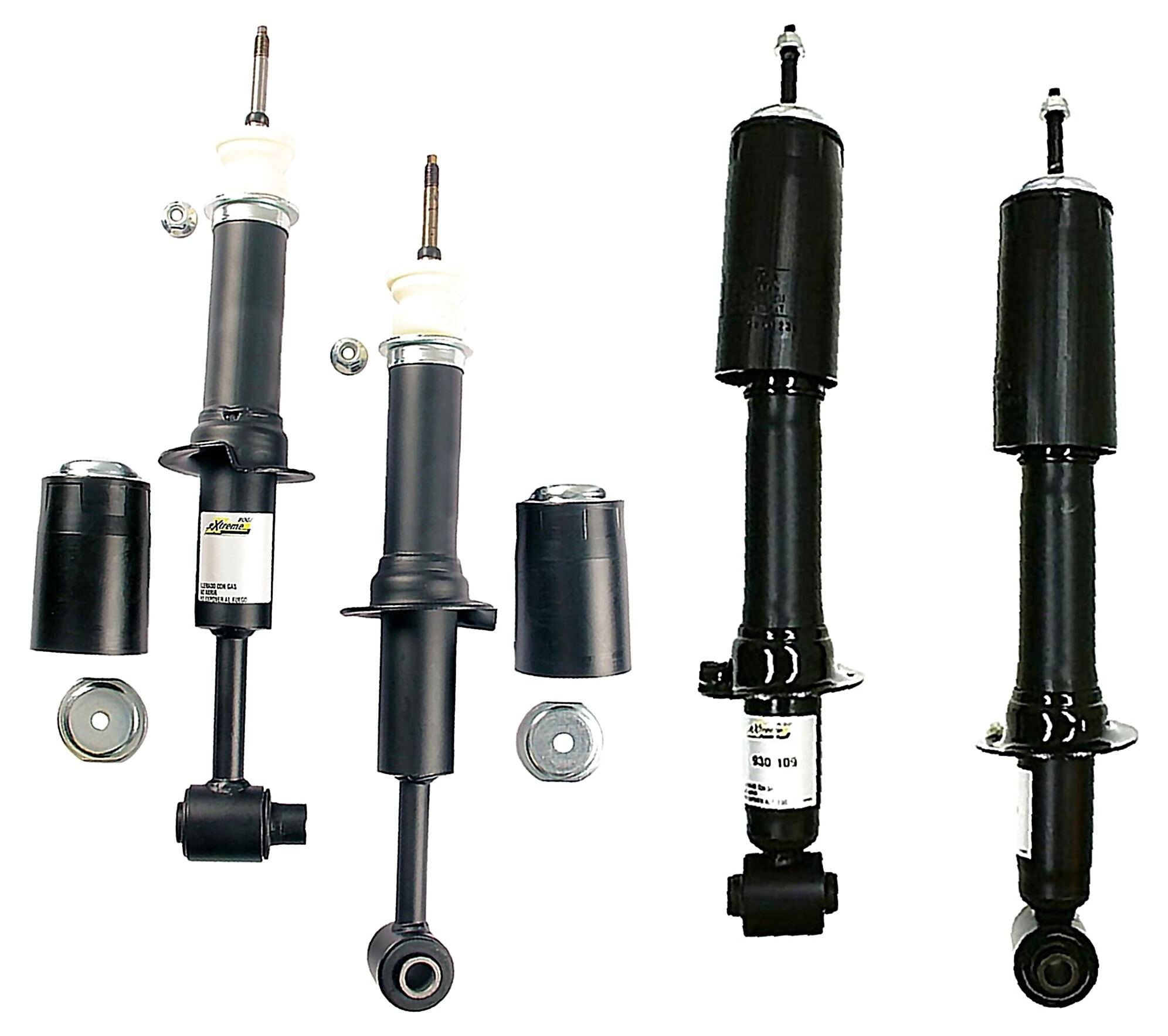 Kit De 4 Amortiguadores Gas eXtreme AWD, RWD