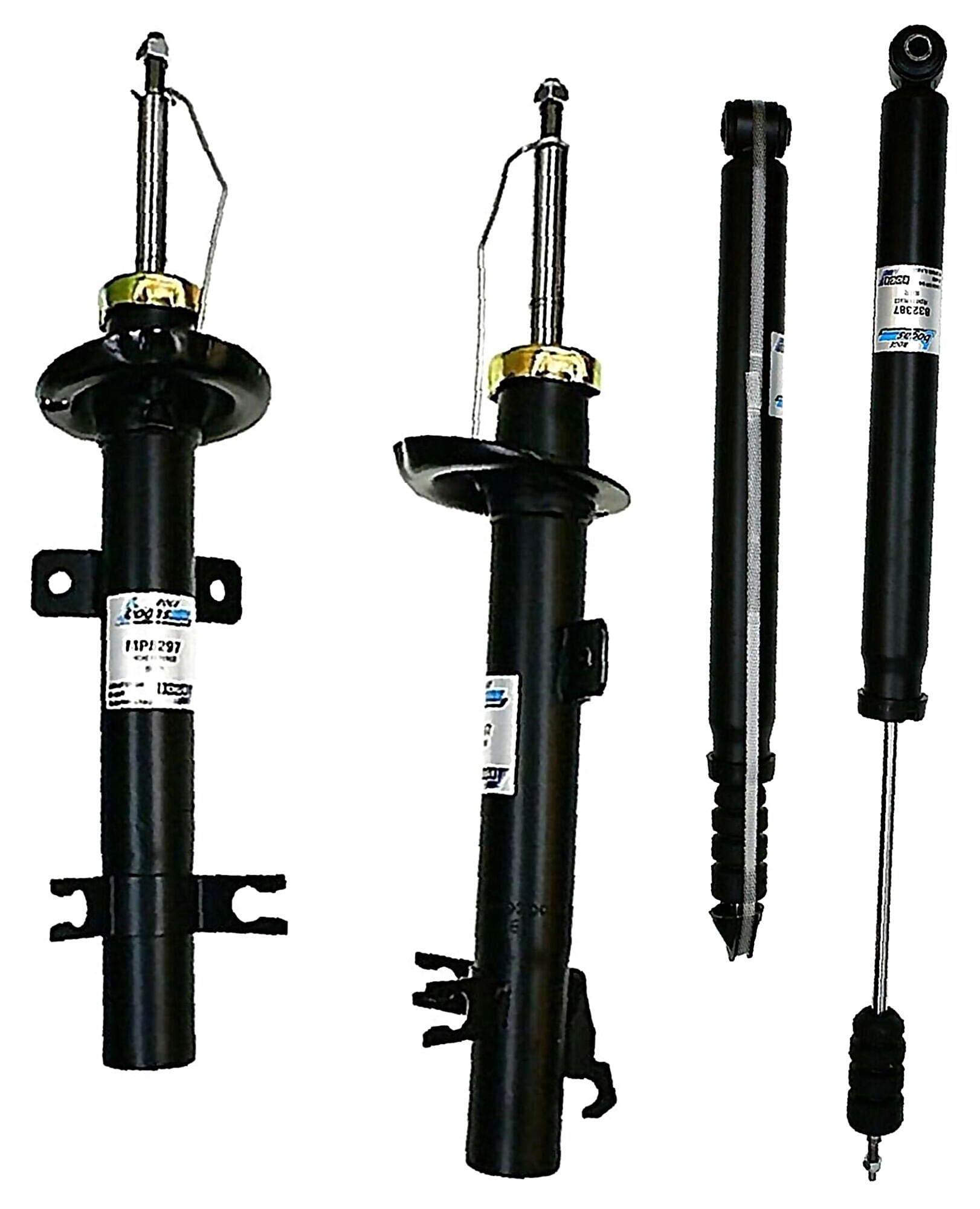 Kit De 4 Amortiguadores Gas Bogas FWD